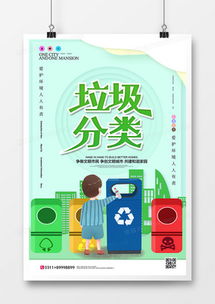 精品垃圾分類廣告設計模板大全 高效制作，從熊貓辦公開始